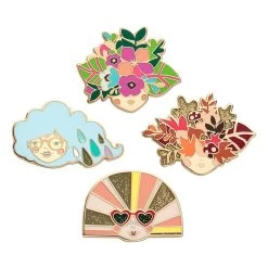 Laura Blythman Enamel Pin Pack - 4 Piece