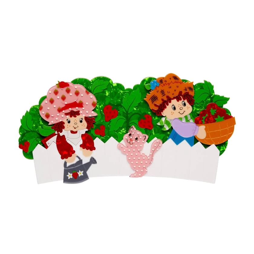 A Very Strawberry Garden Wall Art 4 A Very Strawberry Garden Wall Art - Image 2