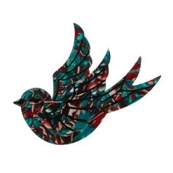 Fancie Jo Sparrow Brooch