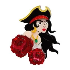 Charlotte Of The Sea Pirate Brooch