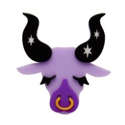 Taurus The Tactile Brooch