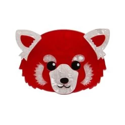 Lesser Rusty Red Panda Brooch