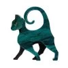 On The Prowl Cat Brooch -Erstwilder bh6897 4000