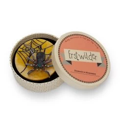 Itsy Bitsy Spider Brooch -Erstwilder bh6903 6070 2