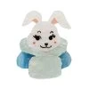 Snuggly Buffy Bunny Brooch -Erstwilder bh6934 8010