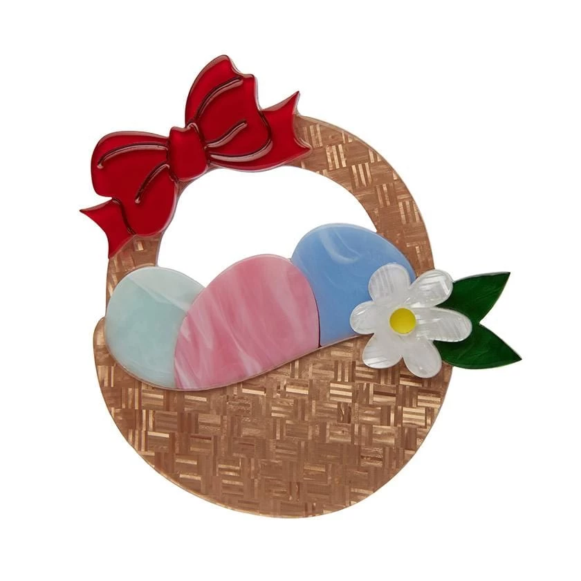 Egg Hunter's Hamper Brooch 3 Egg Hunter's Hamper Brooch