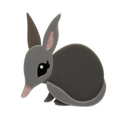 Blushing Bilby Brooch