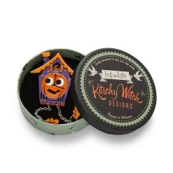 Midnight Approaches Brooch -Erstwilder bh7110 5061 2