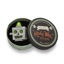 Does Not Compute Brooch -Erstwilder bh7122 7142 2