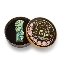 Fronds Of Fortune Brooch -Erstwilder bh7248 4140 2