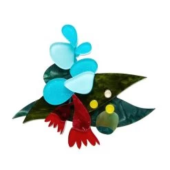 Christmas Holly-Days Brooch