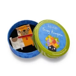 Order Of The Pug Brooch -Erstwilder bhay110orderofthepugbrooch 3