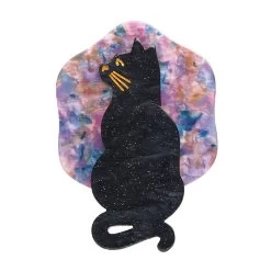 Le Chat Miaule Brooch