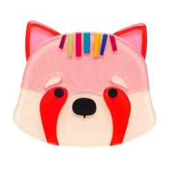 Rhonda The Red Panda Brooch