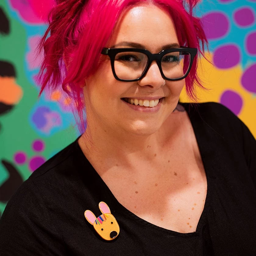 Kaye The Kangaroo Brooch 4 Kaye The Kangaroo Brooch - Image 2