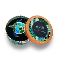 A Turtle Named Groan Brooch -Erstwilder bhbm116aturtlenamedgroanbrooch 3