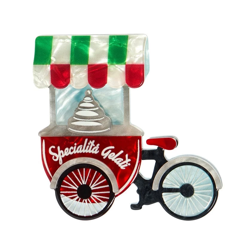 Carello Dei Gelati Brooch 3 Carello Dei Gelati Brooch