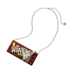 Winning Wonka Bar Necklace -Erstwilder c8fdaaf3 85d9 4e07 9fe3 f2c0483ee728
