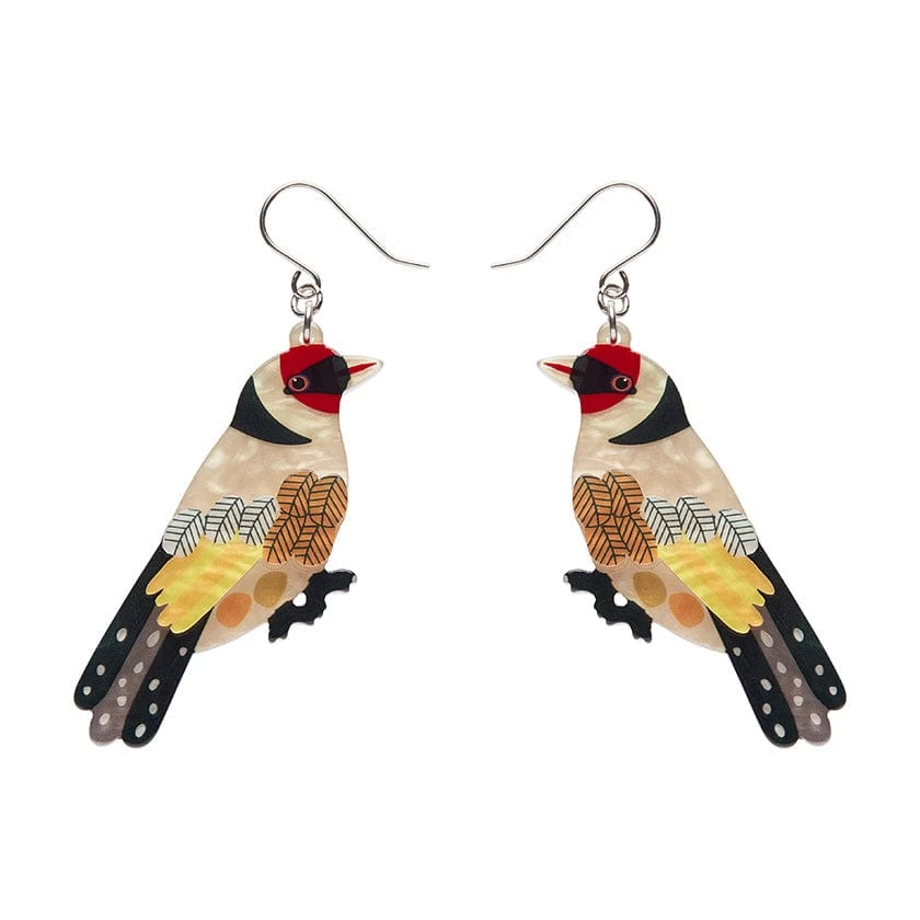 Go For Goldfinch Drop Earrings 3 Go For Goldfinch Drop Earrings