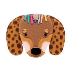 Darcy The Dachshund Mirror Compact -Erstwilder ctbe104darcythedachshundmirrorcompact 2