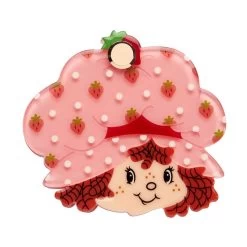 Big Adorable Strawberry Smile Mirror Compact -Erstwilder ctbw101bigadorablestrawberrysmilemirrorcompact 1