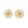 She Loves Me Daisy Earrings -Erstwilder e6814 8060