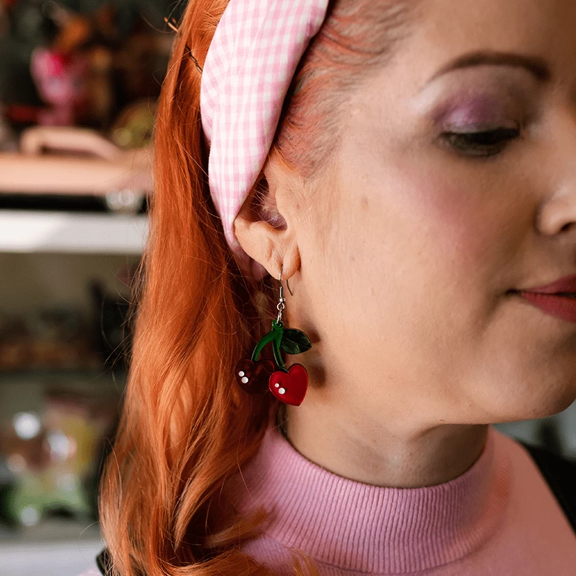 Cherry Kiss Earrings 4 Cherry Kiss Earrings - Image 2