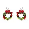 Wreath Down Under Earrings -Erstwilder e7427 4000 wreath down under earrings