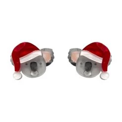 Koala Claus Earrings