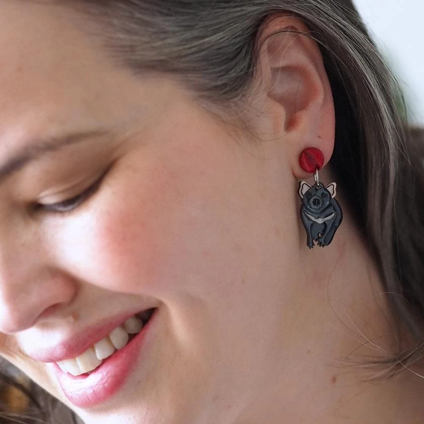 A Devilish Christmas Earrings 4 A Devilish Christmas Earrings - Image 2