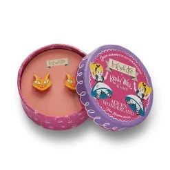 The Cheshire Cat Earrings -Erstwilder e7557 6000 the cheshire cat earrings 2