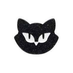 Shadow The Cat Mini Brooch -Erstwilder ebbn102shadowthecatminibrooch 1