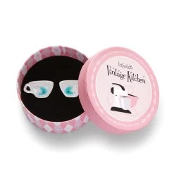 Tea And Sympathy Stud Earrings -Erstwilder egax101teaandsympathystudearring 3