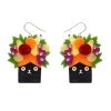 Catmen Miranda Drop Earrings -Erstwilder egay101catmenmirandadropearrings 1