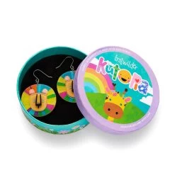 Luka The Lion Drop Earrings -Erstwilder egbe102lukatheliondropearrings 3