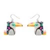 Tara The Toucan Drop Earrings -Erstwilder egbe103tarathetoucandropearrings 1