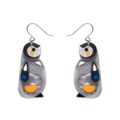 The Promising Penguin Drop Earrings