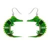 A Crocodile Named Growl Drop Earrings -Erstwilder egbm101acrocodilenamedgrowlearrings 1