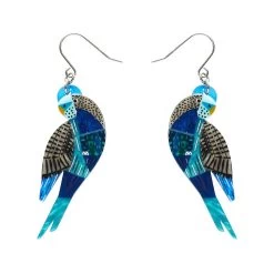 A Budgie Named Chirp Drop Earrings