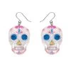 Dia De Los Muertos Drop Earrings -Erstwilder egca105diadelosmuertosdropearrings 1