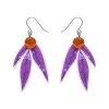 Gainful Gum Leaves Drop Earrings -Erstwilder egcd103gainfulgumleavesdropearrings 1