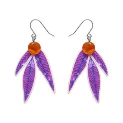 Gainful Gum Leaves Drop Earrings