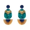 Secret Scarab Drop Earrings -Erstwilder egce103secretscarabdropearrings 1