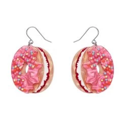 Donut Cake Drop Earrings