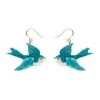 Graceful Swallow Drop Earrings -Erstwilder egch105gracefulswallowdropearrings 1