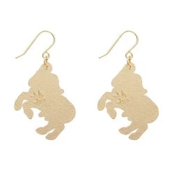 Princely Steed Enamel Drop Earrings -Erstwilder egci102princelysteedenamelearrings 2