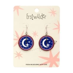 Timely Tale Enamel Drop Earrings