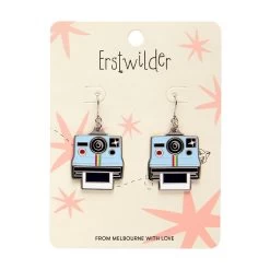 Picture Of Us Enamel Drop Earrings