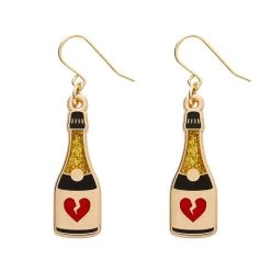 Bubble Trouble Enamel Drop Earrings -Erstwilder egci110bubbletroubleenamelearrings 1