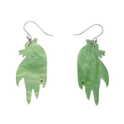 Red Gum Blossom Drop Earrings -Erstwilder egcn102redgumblossomdropearrings 2